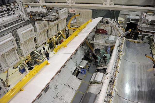 NASA image: STS-335 Atlantis Payload Bay Door Closure for Holiday