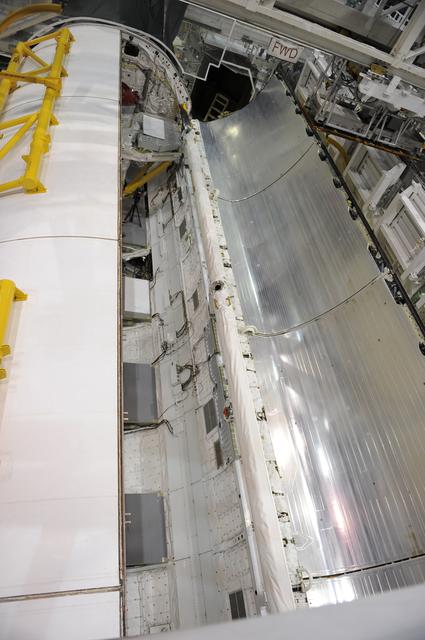 NASA image: STS-335 Atlantis Payload Bay Door Closure for Holiday