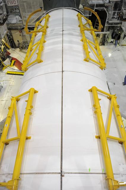 NASA image: STS-335 Atlantis Payload Bay Door Closure for Holiday