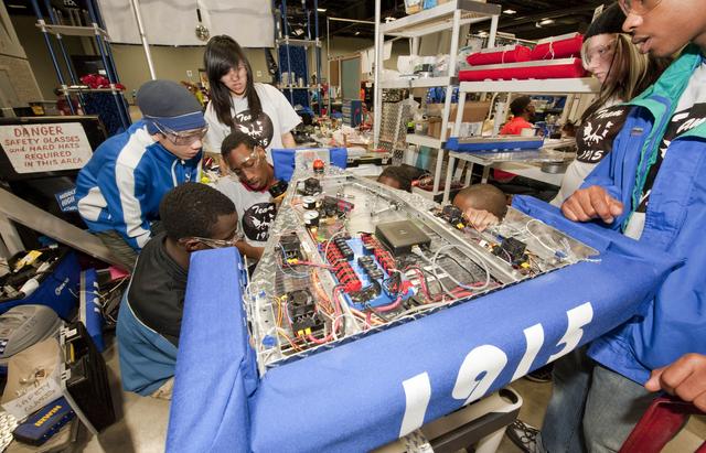 NASA image: First Robotics Competition