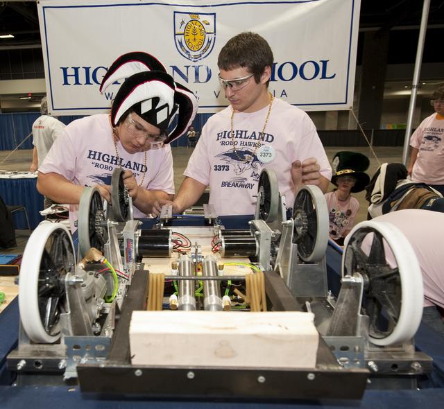 NASA image: First Robotics Competition
