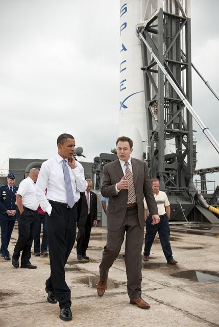 NASA image: Obama Kennedy Space Center Visit