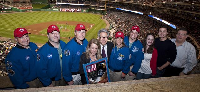 NASA image: STS-130 Nationals Park Visit