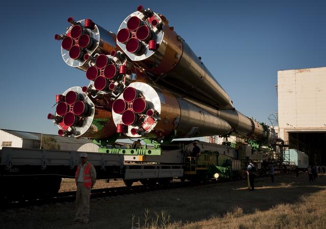NASA image: Expedition 24 Soyuz Rollout
