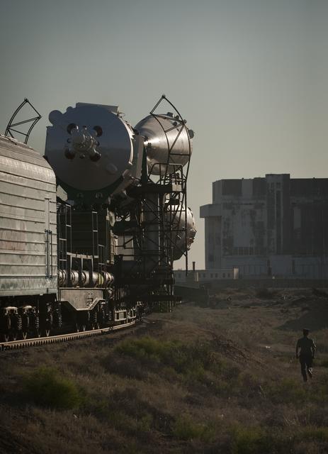 NASA image: Expedition 24 Soyuz Rollout
