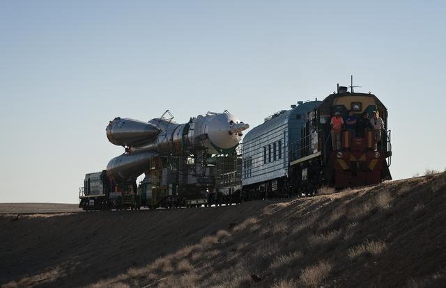 NASA image: Expedition 24 Soyuz Rollout