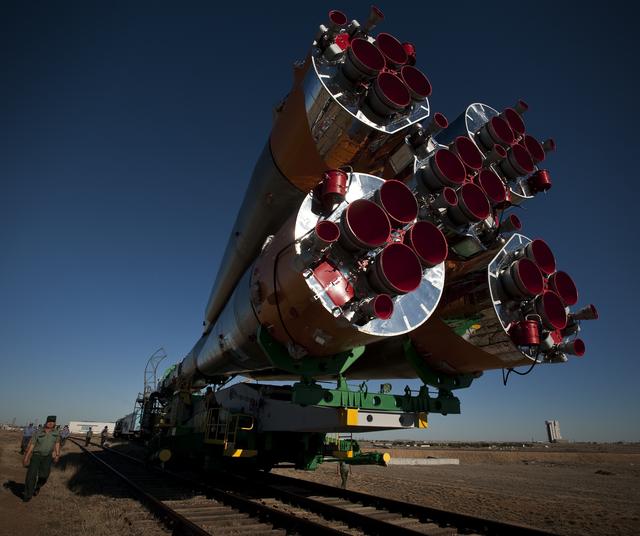 NASA image: Expedition 24 Soyuz Rollout