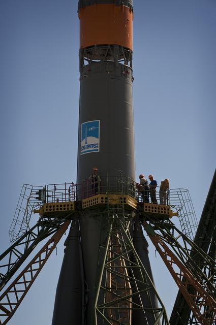 NASA image: Expedition 24 Soyuz Rollout