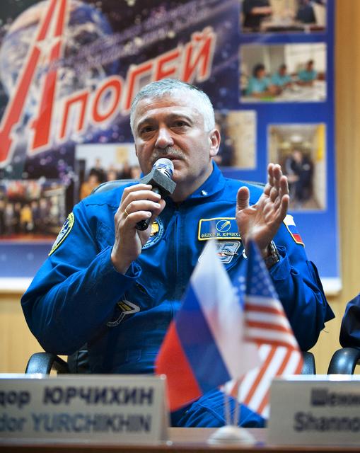 NASA image: Expedition 24 Prelaunch Press Conference