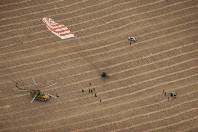 NASA image: Expedition 24 Soyuz Landing