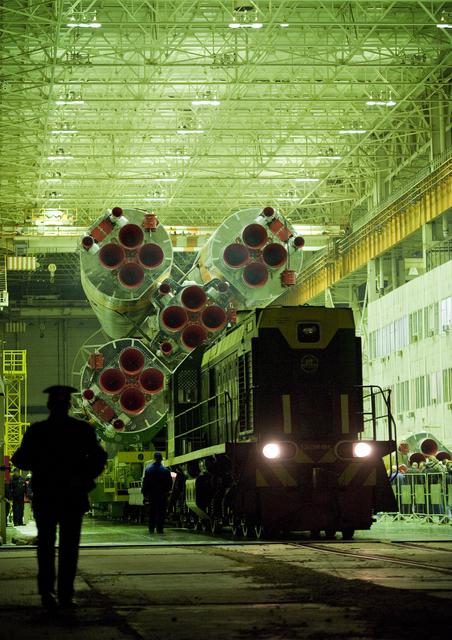 NASA image: Expedition 25 Soyuz Rollout