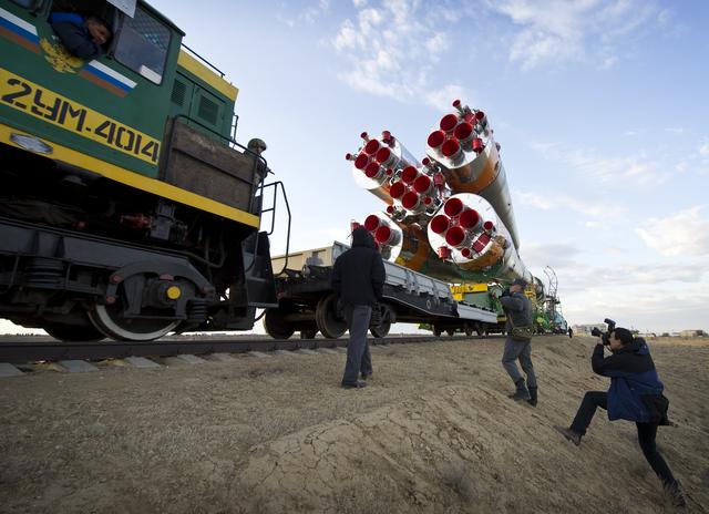 NASA image: Expedition 25 Soyuz Rollout