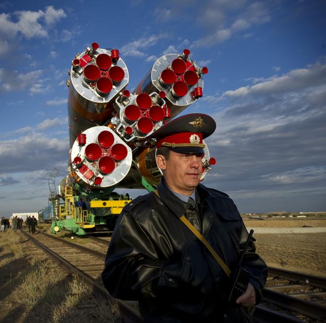 NASA image: Expedition 25 Soyuz Rollout