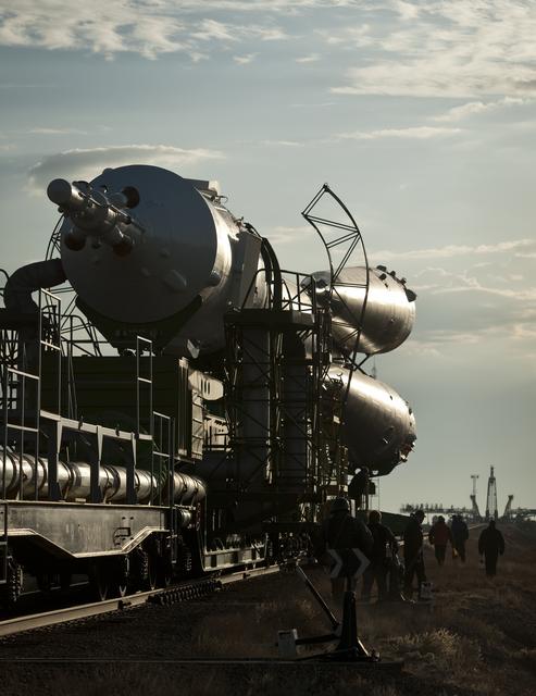 NASA image: Expedition 25 Soyuz Rollout