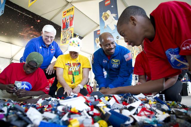 NASA image: LEGO "Build The Future" Activity