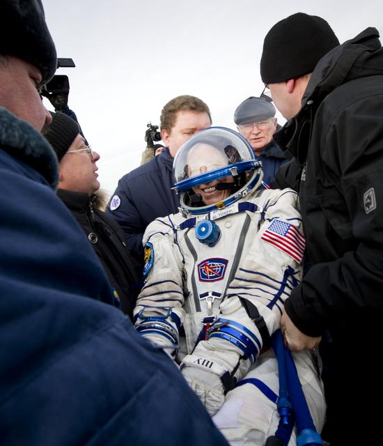 NASA image: Expedition 25 Soyuz Landing