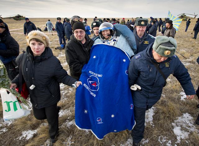 NASA image: Expedition 25 Soyuz Landing