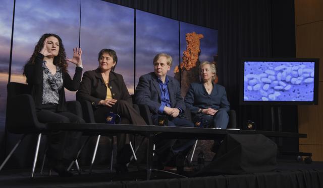 NASA image: Astrobiology Press Conference