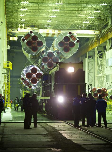 NASA image: Expedition 26 Soyuz Rollout