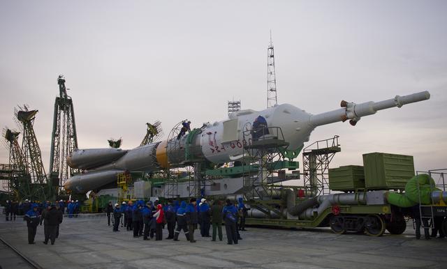 NASA image: Expedition 26 Soyuz Rollout
