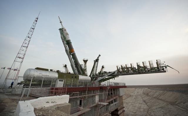 NASA image: Expedition 26 Soyuz Rollout