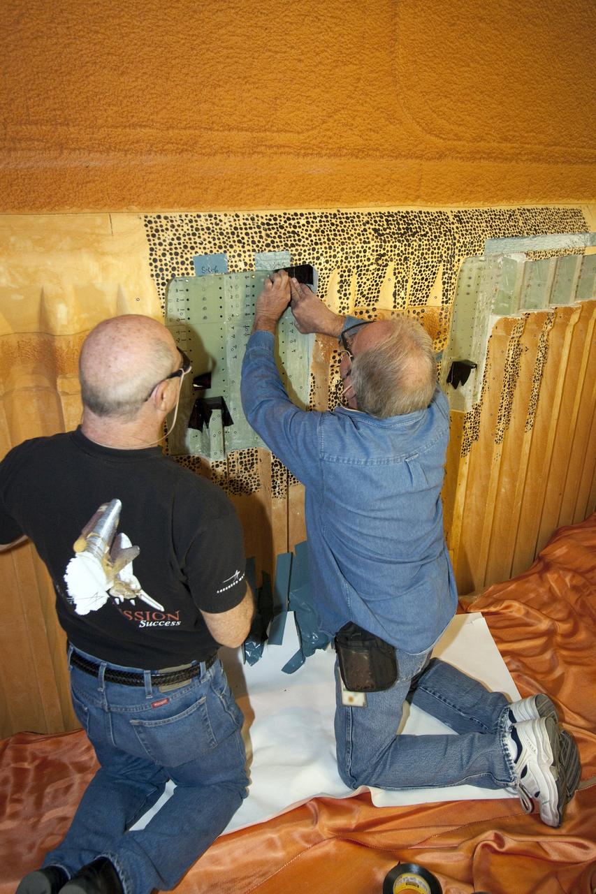 STS-133 ET-137 Repairs