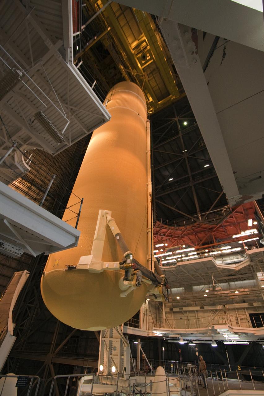 STS-135 ET-138 External Tank Mated to SRB's