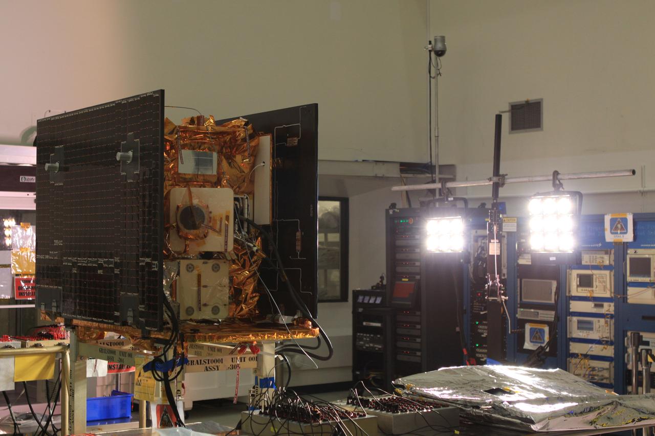 GRAIL Solar Array Test