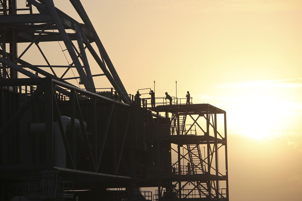 First motion move of ML to Pad 39B