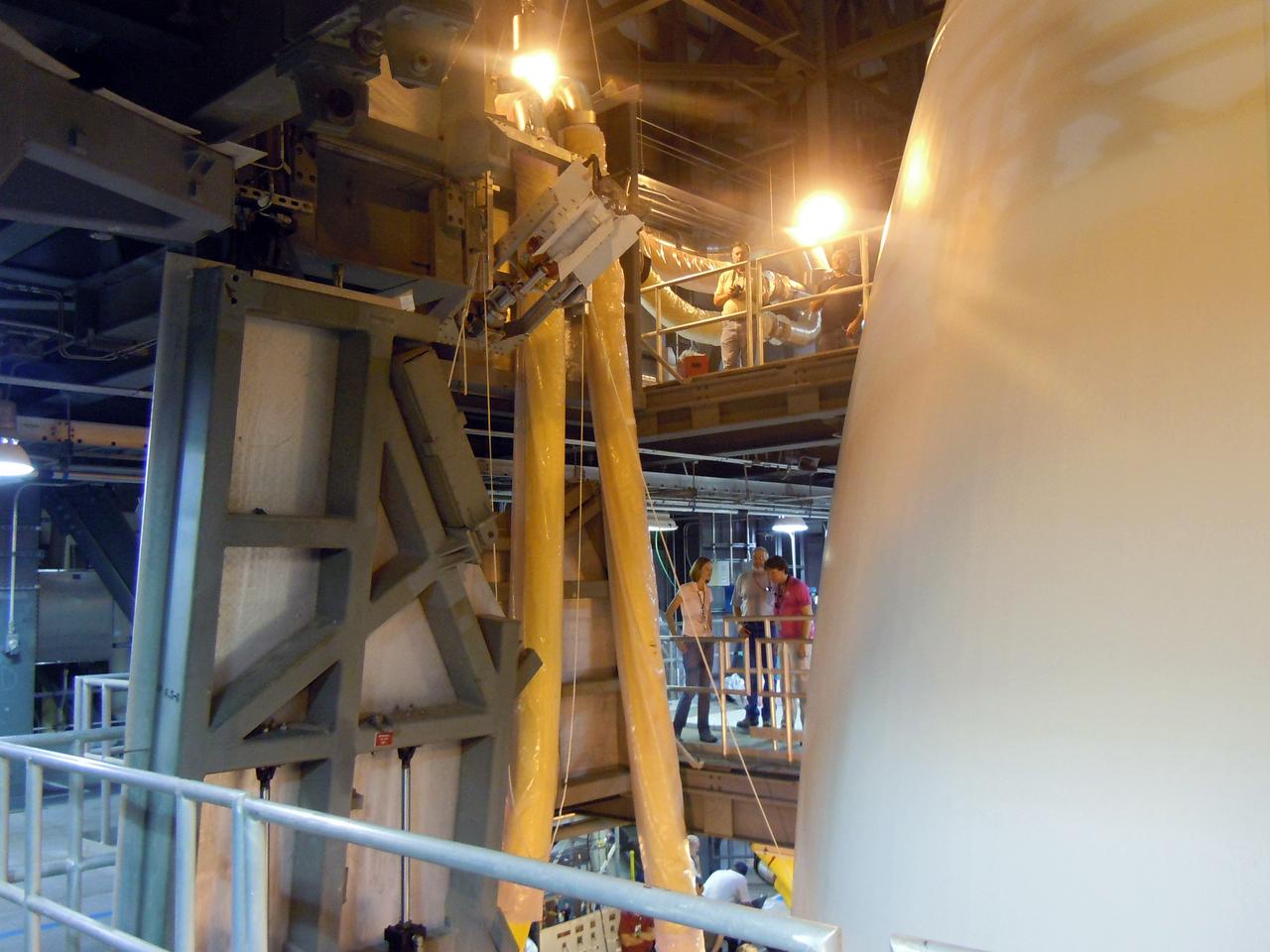 MMRTG Loaded into Spacecraft at VIF