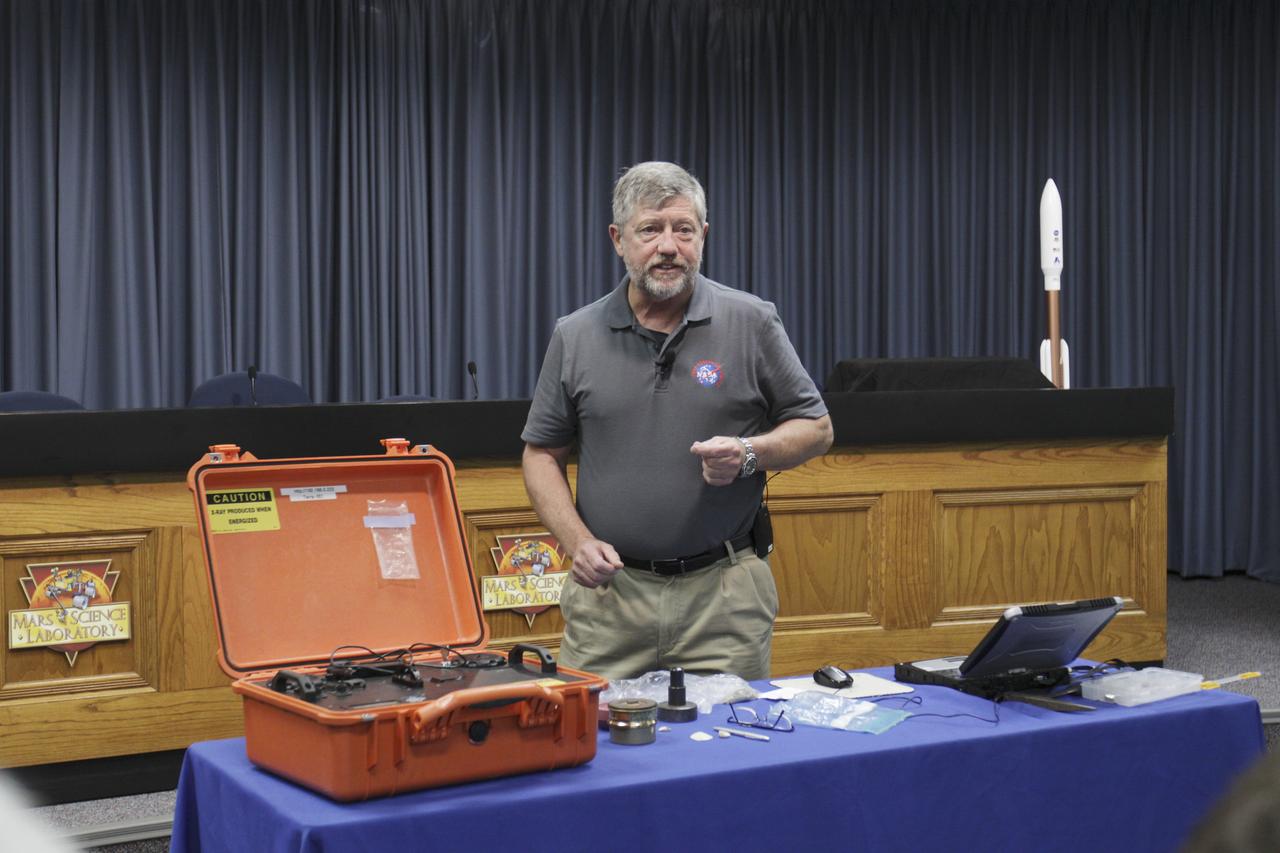 MSL - Chemistry and Mineralogy Demo by David Blake