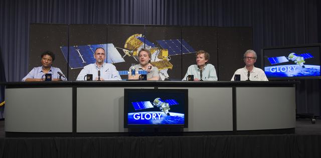 NASA image: GLORY Mission Press Conference