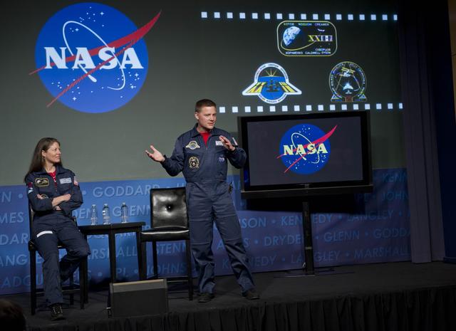 NASA image: Expedition 23, 24, 25 HQ Visit