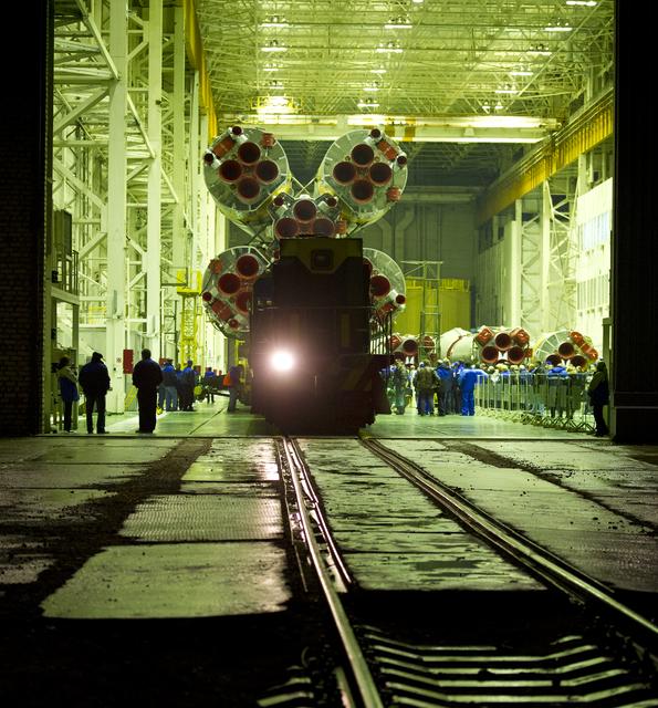 NASA image: Expedition 27 Soyuz Rollout