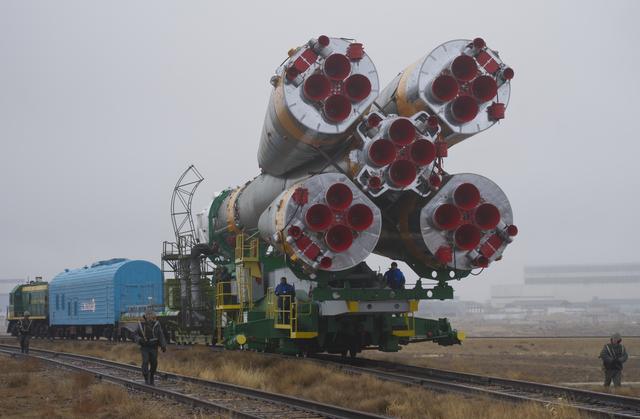 NASA image: Expedition 27 Soyuz Rollout