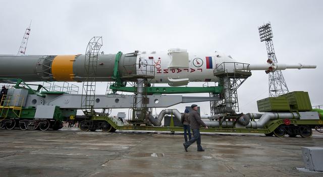 NASA image: Expedition 27 Soyuz Rollout