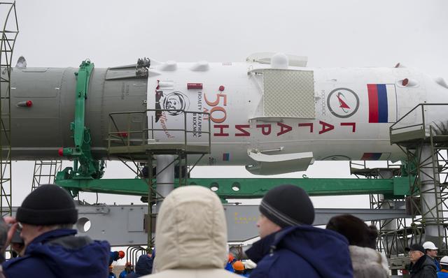 NASA image: Expedition 27 Soyuz Rollout