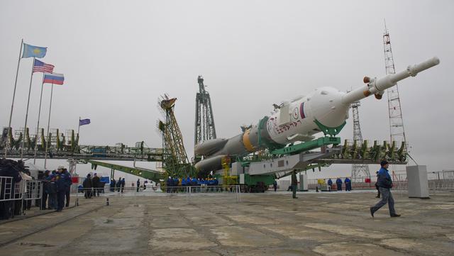 NASA image: Expedition 27 Soyuz Rollout