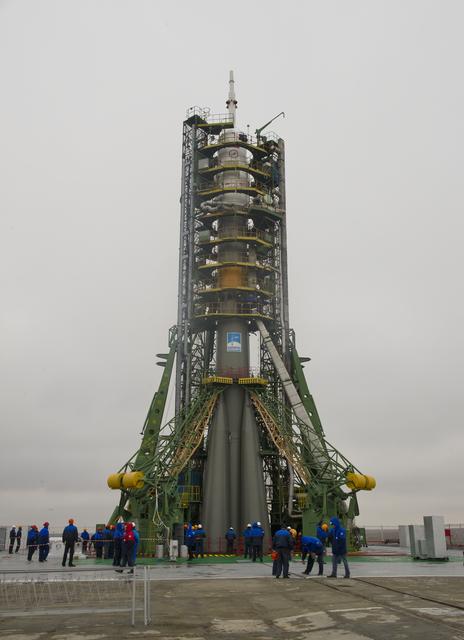 NASA image: Expedition 27 Soyuz Rollout