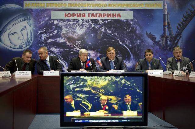 NASA image: Expedition 27 Docking