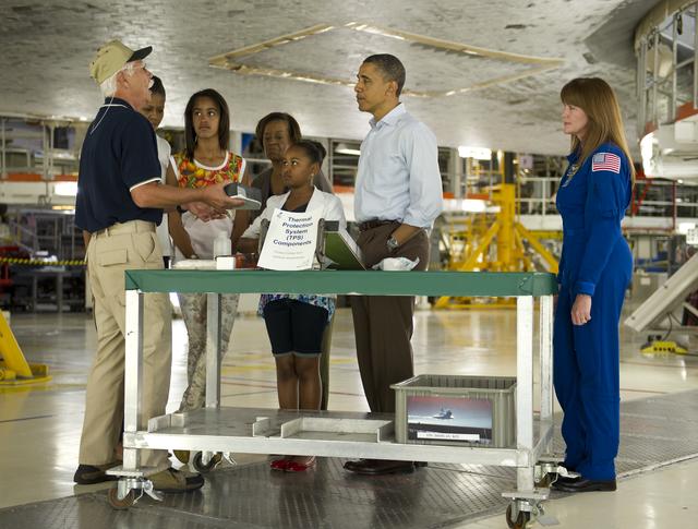 NASA image: President Barack Obama Visit to Kennedy Space Center