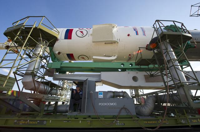 NASA image: Expedition 28 Soyuz Rollout