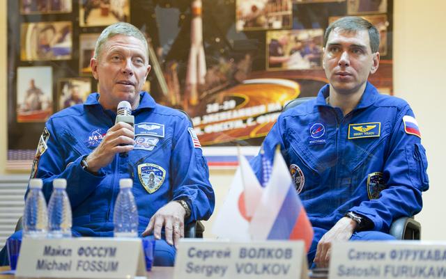 NASA image: Expedition 28 Press Conference