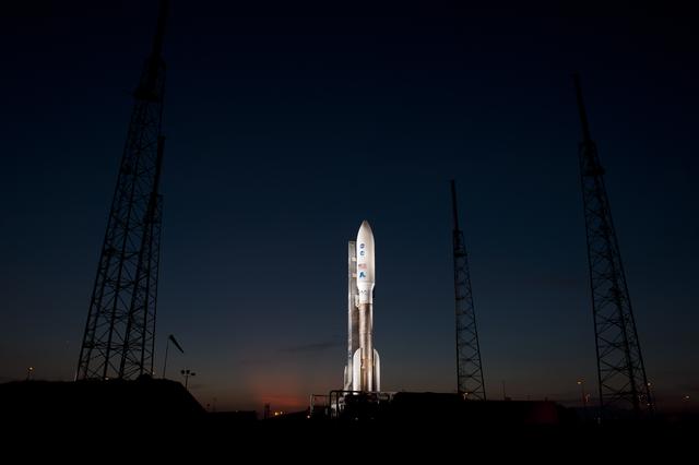 NASA image: Atlas V Rocket Ready for Juno Mission