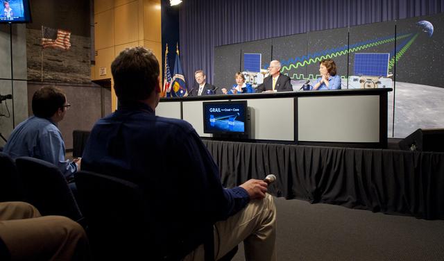 NASA image: GRAIL Mission Briefing