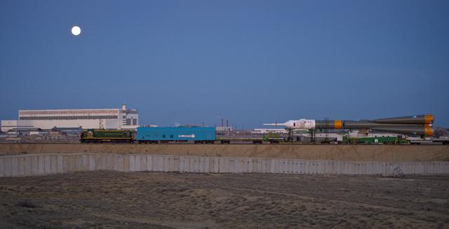 NASA image: Expedition 29 Soyuz Rollout