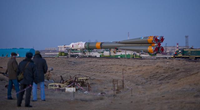 NASA image: Expedition 29 Soyuz Rollout