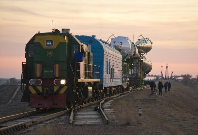 NASA image: Expedition 29 Soyuz Rollout