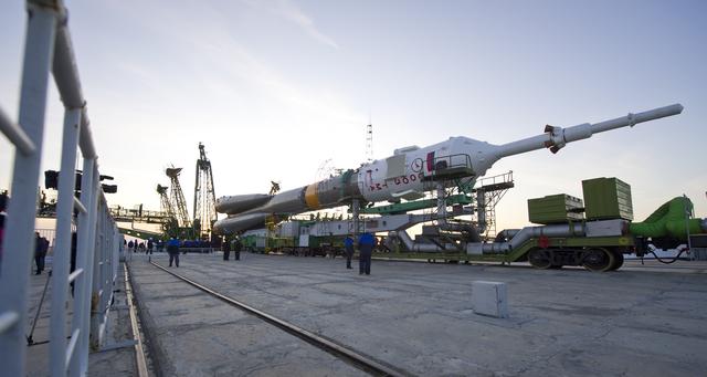 NASA image: Expedition 29 Soyuz Rollout