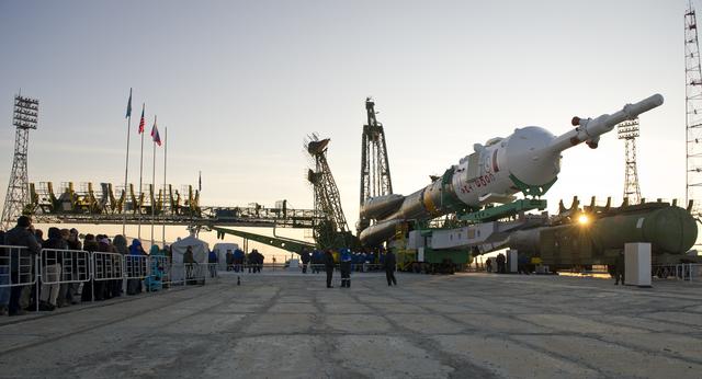 NASA image: Expedition 29 Soyuz Rollout